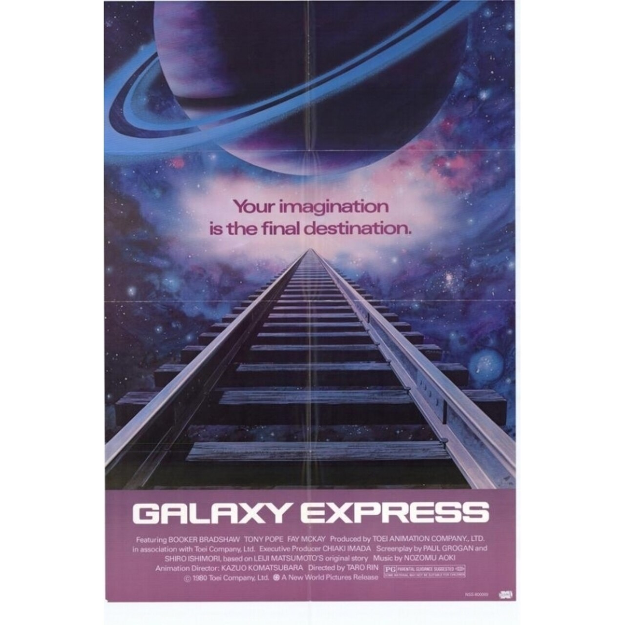 Galaxy Express Movie Poster (11 X 17) - Item Movae4670